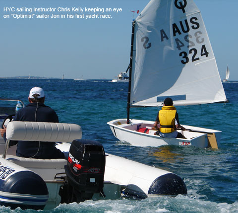 Sailing race Perth