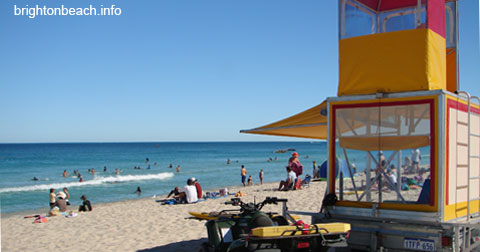 mobile beach life guard tower